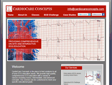 Tablet Screenshot of cardiocareconcepts.com